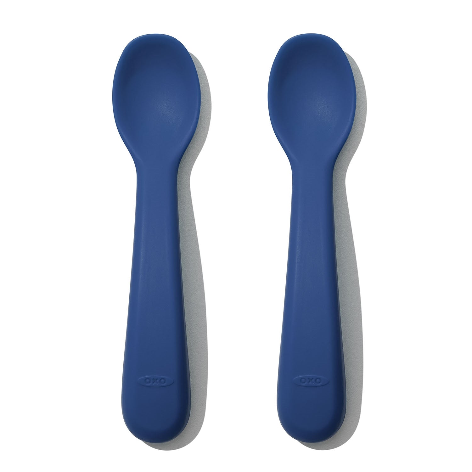 ENSEMBLE DE CUILLÈRES EN SILICONE - MARINE - ENS. 2 OXO TOT