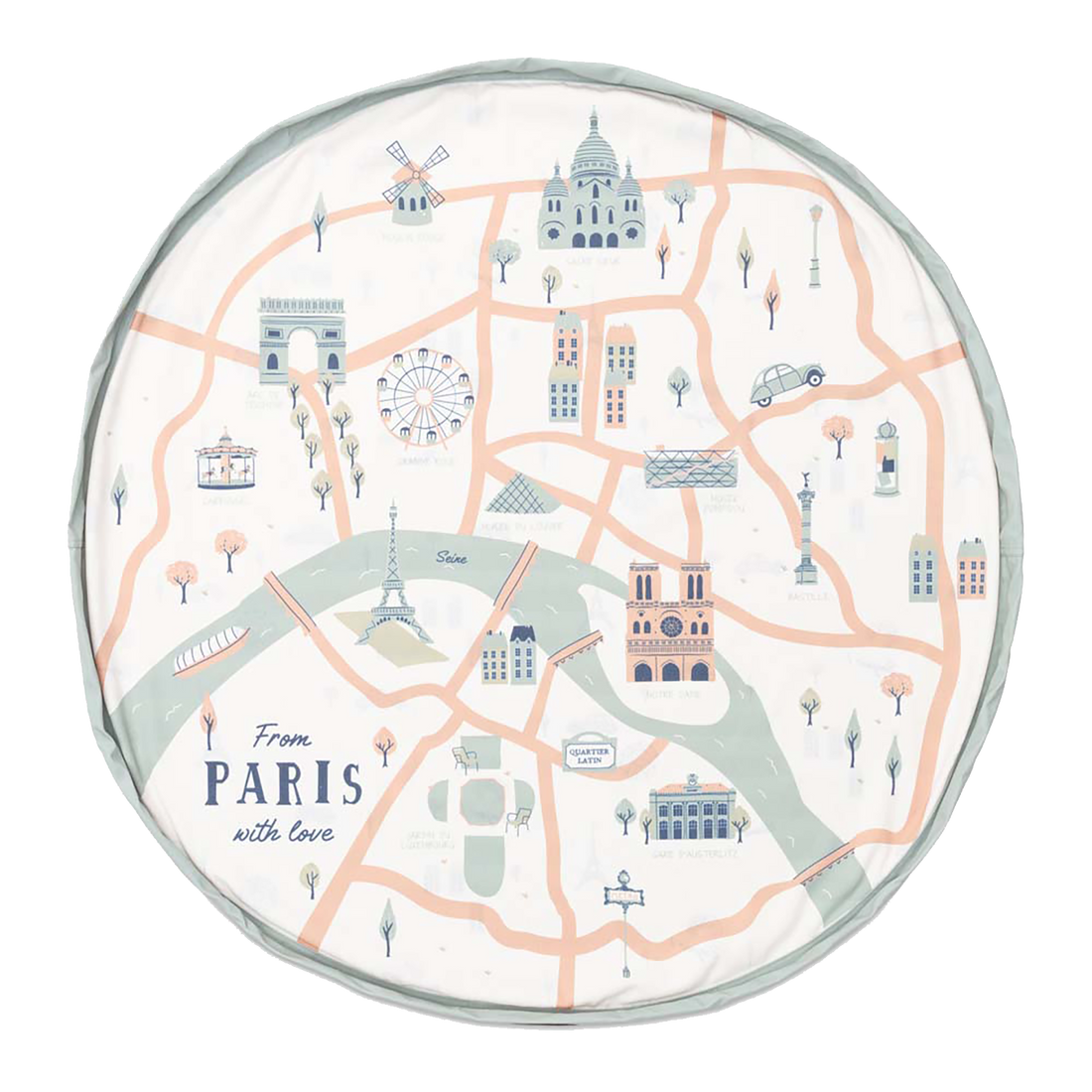 CARTE DE PARIS - 140 CM PLAY AND GO