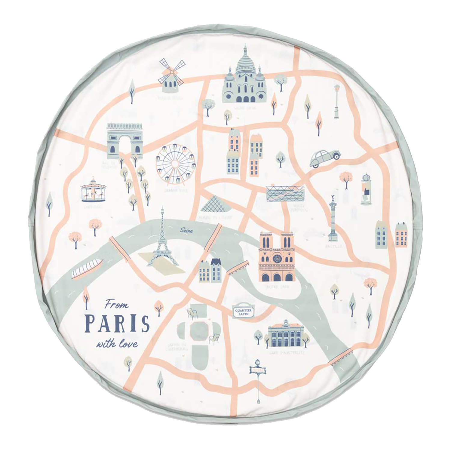 CARTE DE PARIS - 140 CM PLAY AND GO