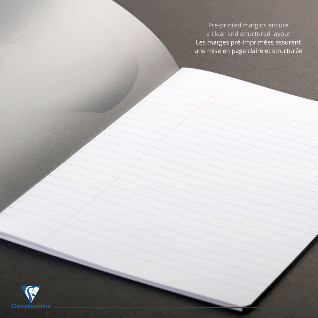Mimesys Cahier lignés agrafé 48S 6¾X8¾ CLAIREFONTAINE
