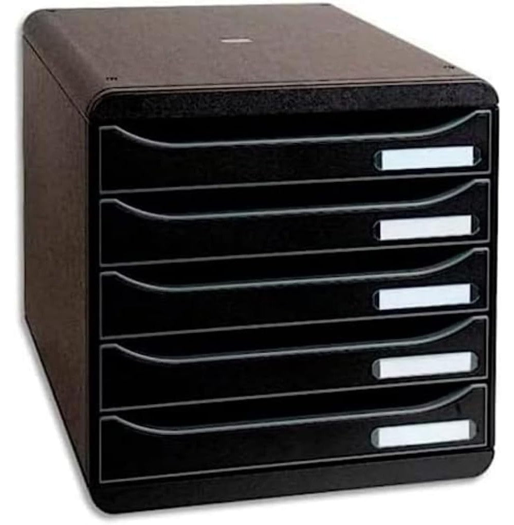 Big-Box Eco-Noir 5 Tiroirs