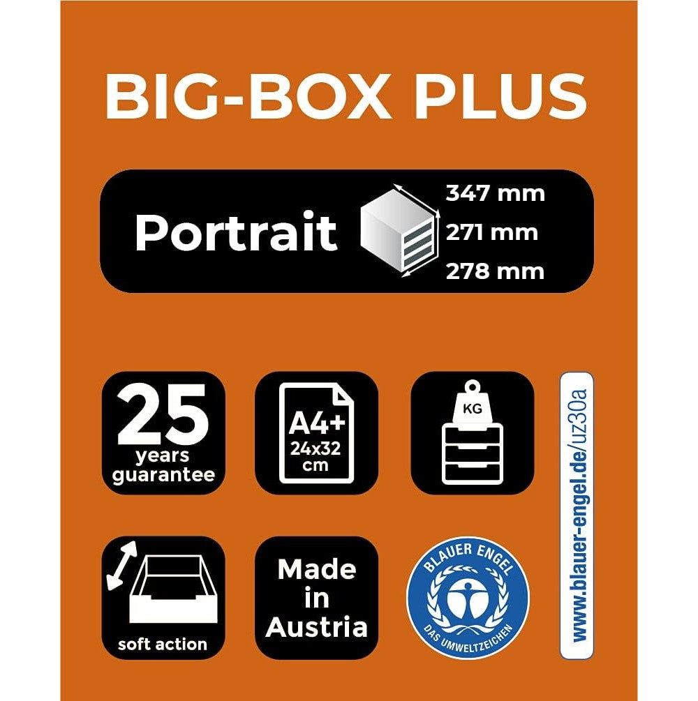 Big-Box Eco-Noir 5 Tiroirs