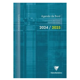 Agenda Enseignant Daté 116P 8¼X11¾. Assortis CLAIREFONTAINE