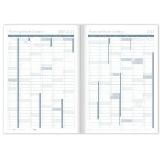 Agenda Enseignant Daté 116P 8¼X11¾. Assortis CLAIREFONTAINE