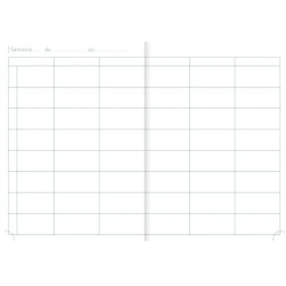 Agenda Enseignant Daté 116P 8¼X11¾. Assortis CLAIREFONTAINE