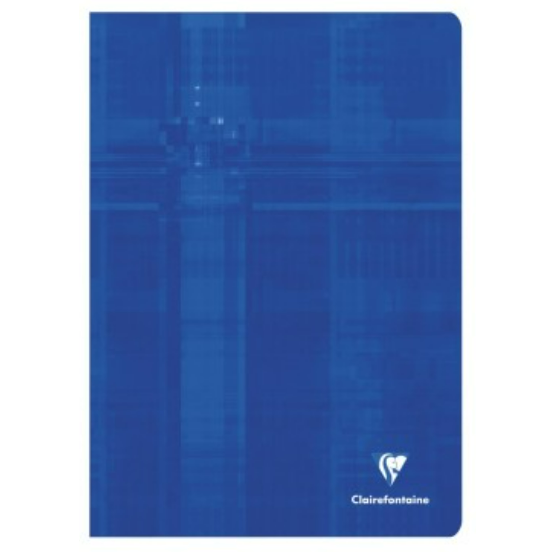 Cahier agrafé seyès -assortis- A4.  48 pages (21x29.7cm) CLAIREFONTAINE