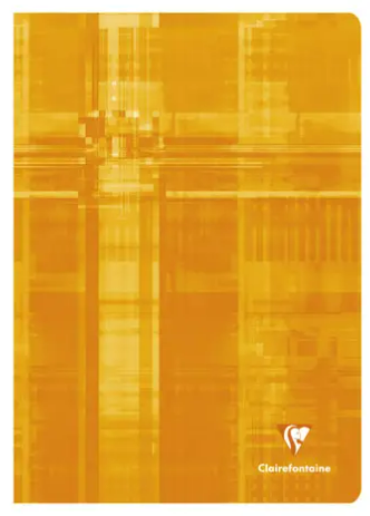 Cahier Agrafé Graph 48P 8¼X11¾. Assortis CLAIREFONTAINE