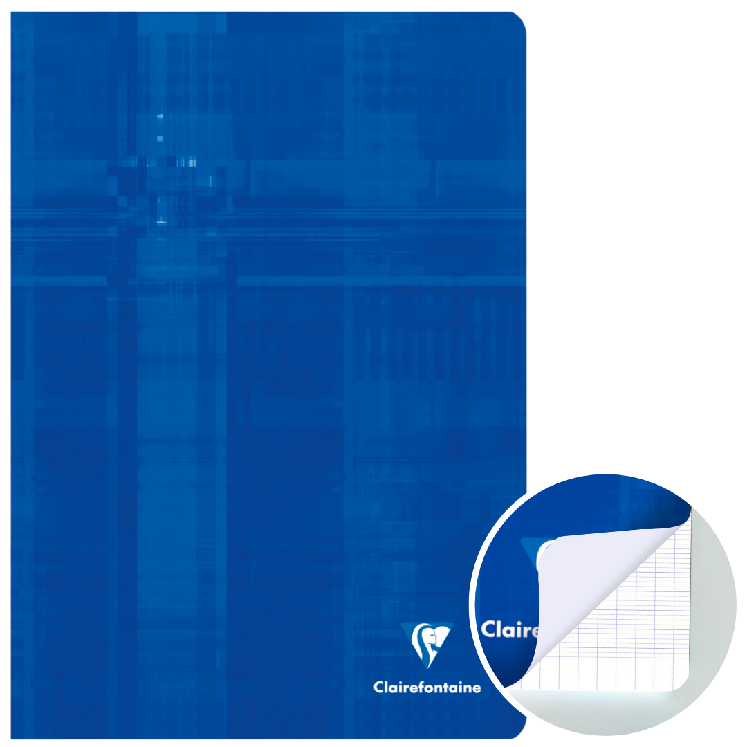 Cahier Agrafé Seyes 80P 8¼X11¾ CLAIREFONTAINE