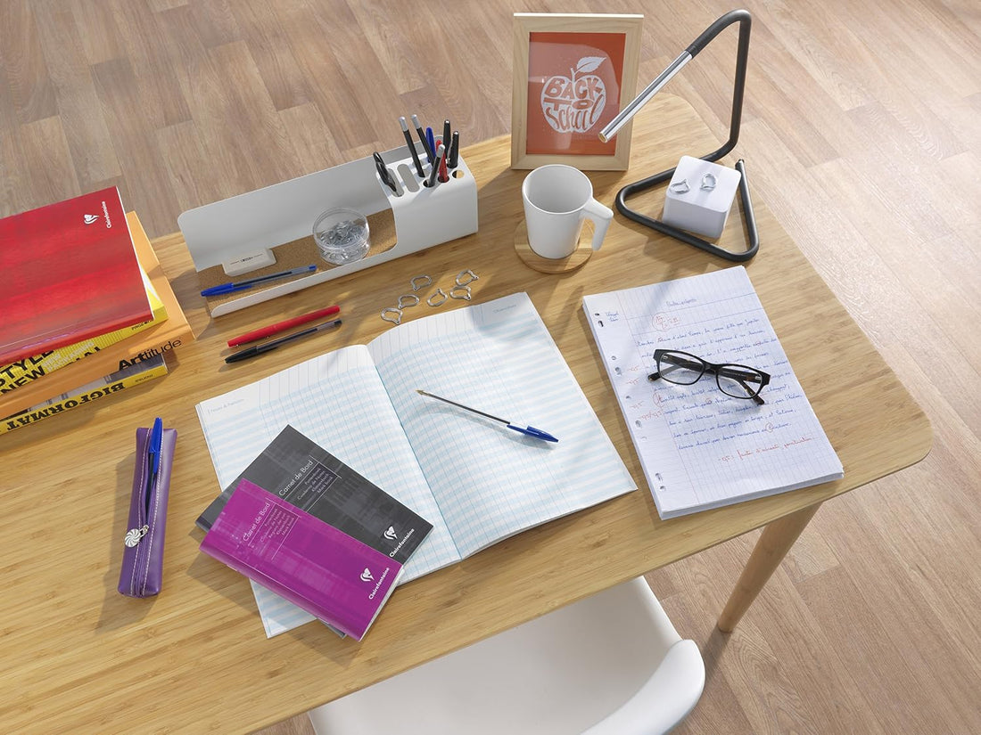 Cahier de bord pour enseignant assortis 60 pages A4 (21x29.7cm) - CLAIREFONTAINE