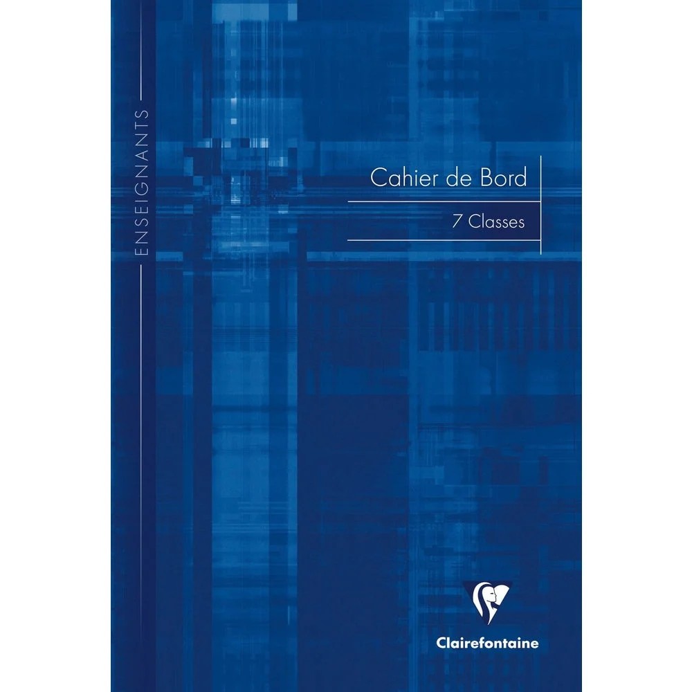 Cahier de bord pour enseignant assortis 60 pages A4 (21x29.7cm) - CLAIREFONTAINE