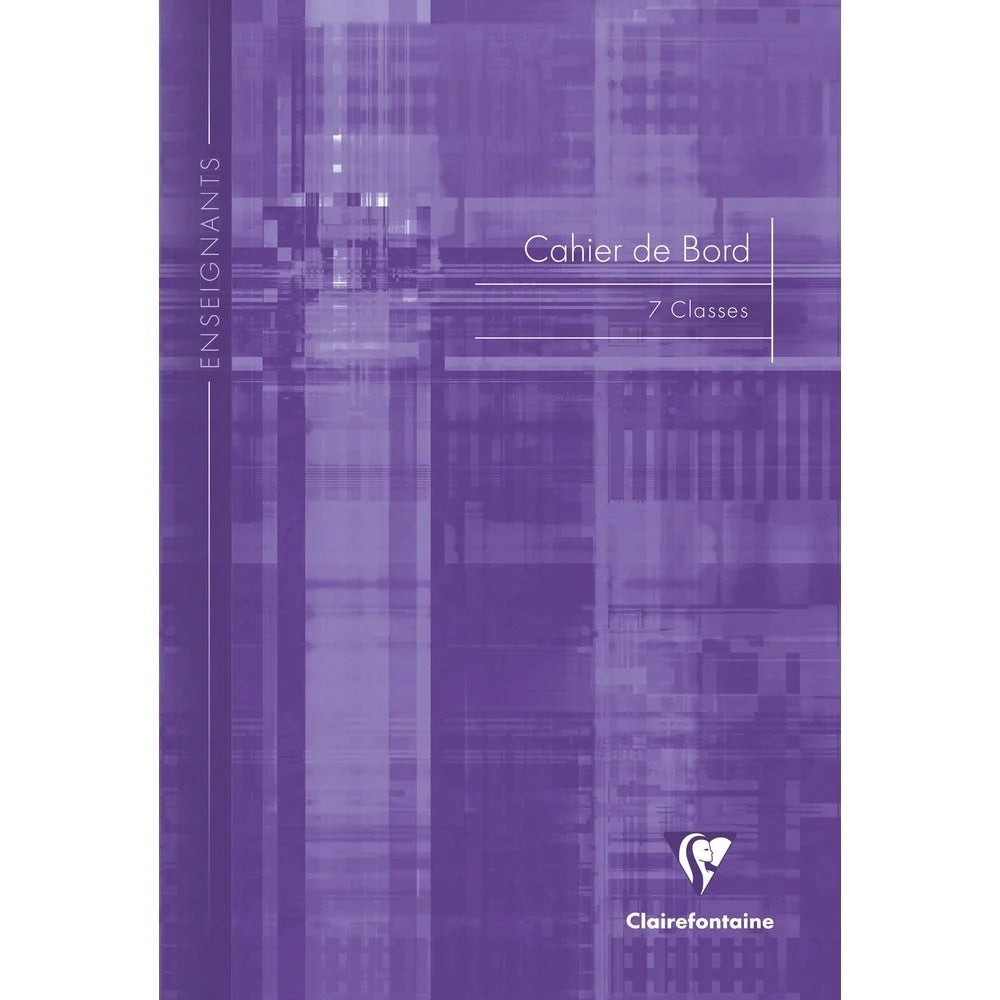 Cahier de bord pour enseignant assortis 60 pages A4 (21x29.7cm) - CLAIREFONTAINE