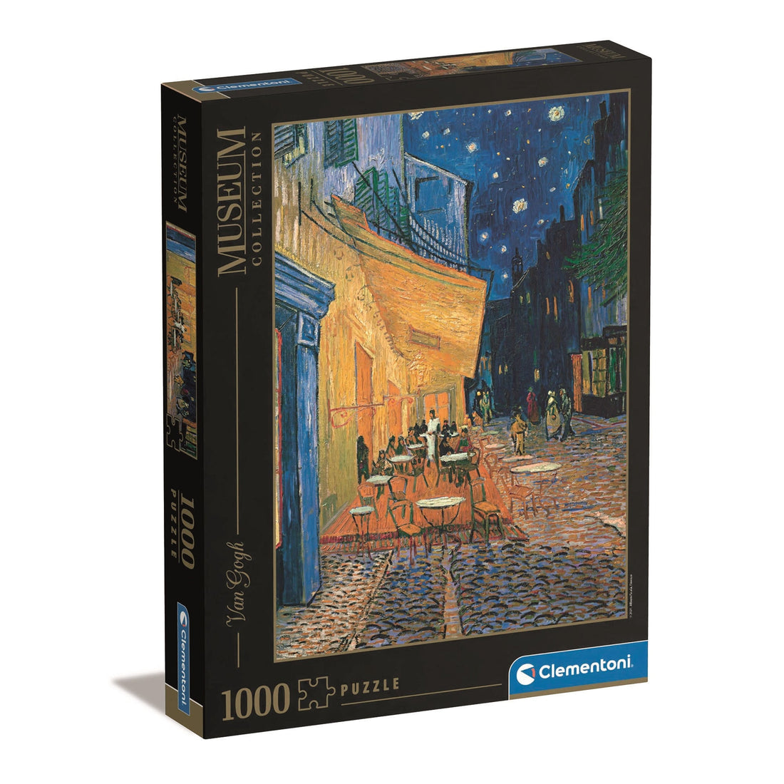 PZ1000: MUSEUM: LE CAFÉ, LE SOIR - VAN GOGH CLEMENTONI PUZZLES