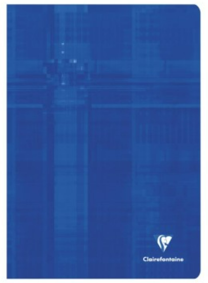 Cahier Agrafé Seyes 120P 8¼X11¾. Assortis CLAIREFONTAINE