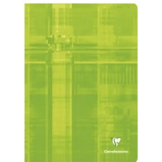 Cahier agrafé 5/5+ -assortis- A4. 120 pages (21x29.7cm) CLAIREFONTAINE