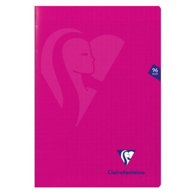 Mimesys Cahier Agrafé Seyès 8¼X11¾ 48Sh. Rose CLAIREFONTAINE
