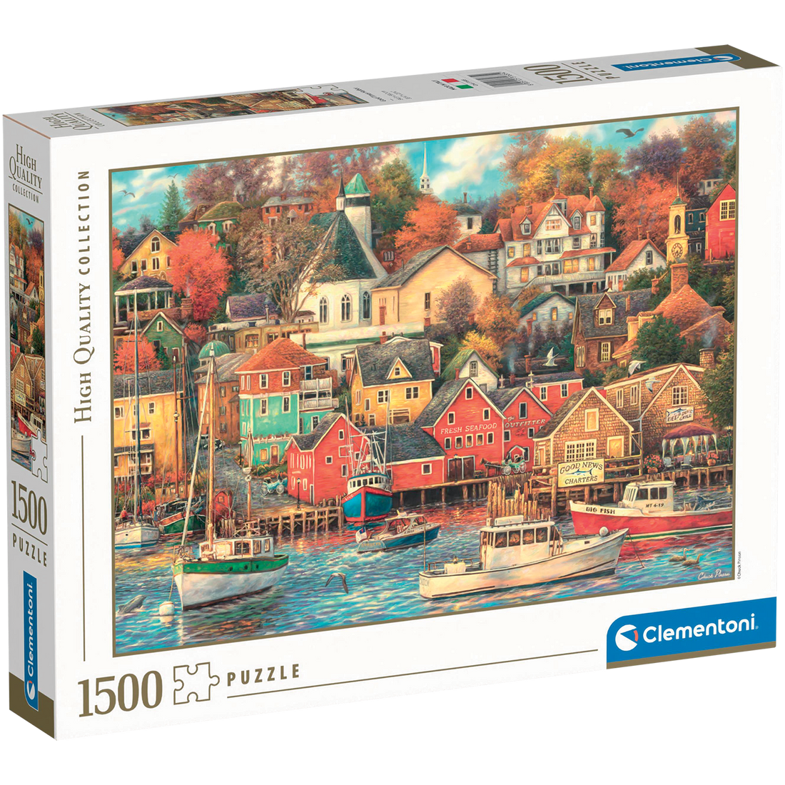 PZ1500: BONS TEMPS AU PORT CLEMENTONI PUZZLES