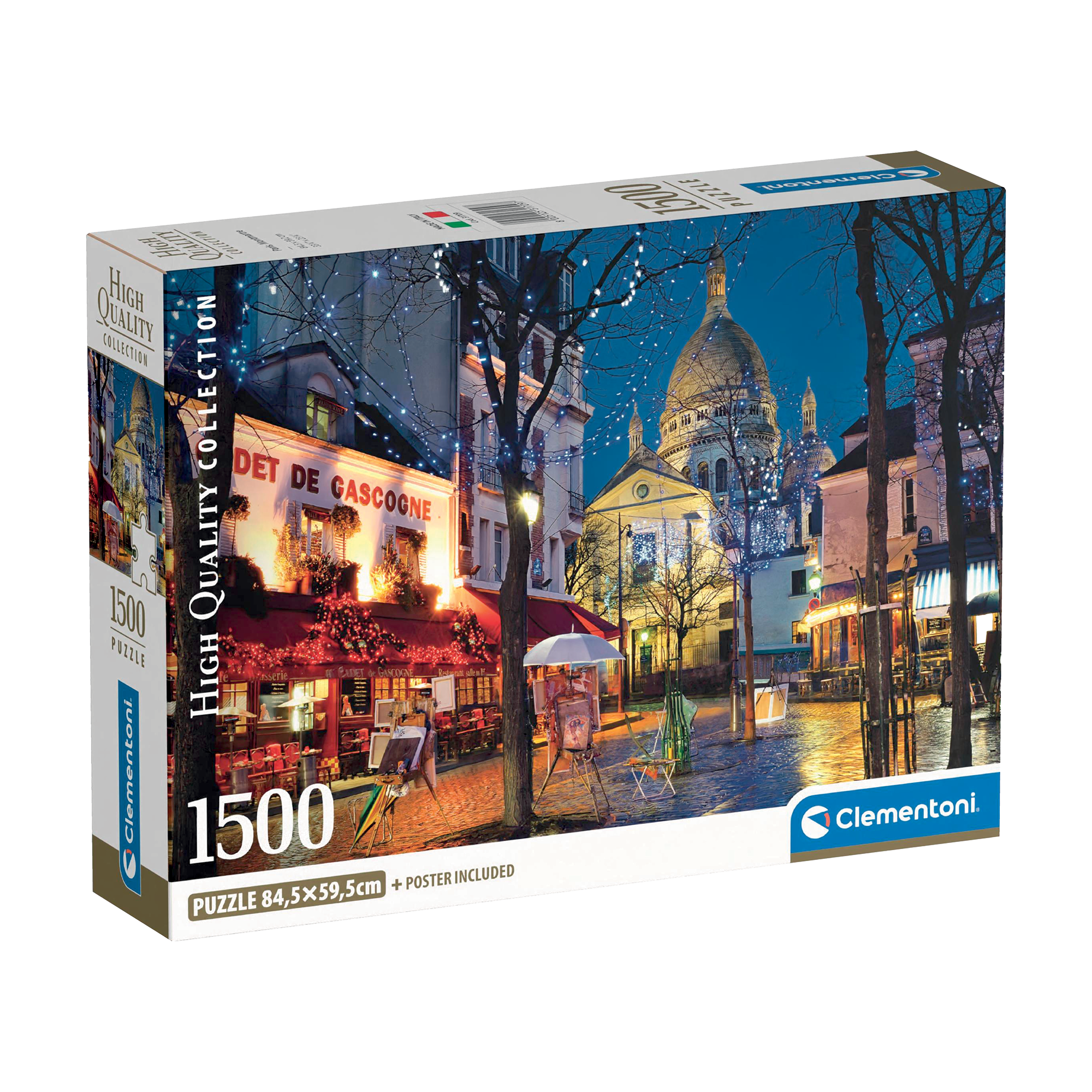 PZ1500: PARIS, MONTMARTRE CLEMENTONI PUZZLES
