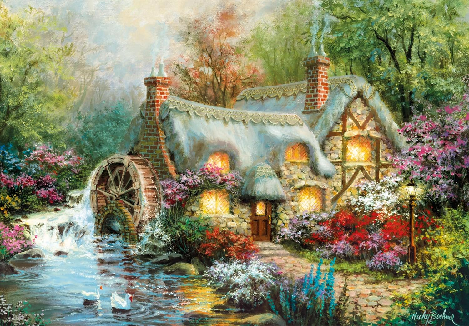 PZ1500: REFUGE À LA CAMPAGNE CLEMENTONI PUZZLES