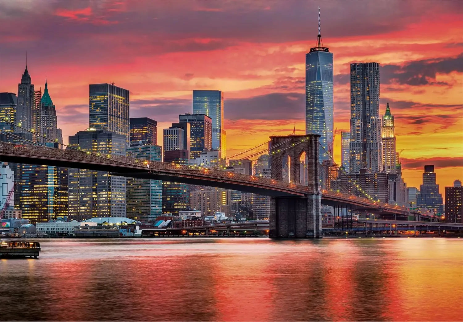 PZ1500: EAST RIVER AU CRÉPUSCULE CLEMENTONI PUZZLES