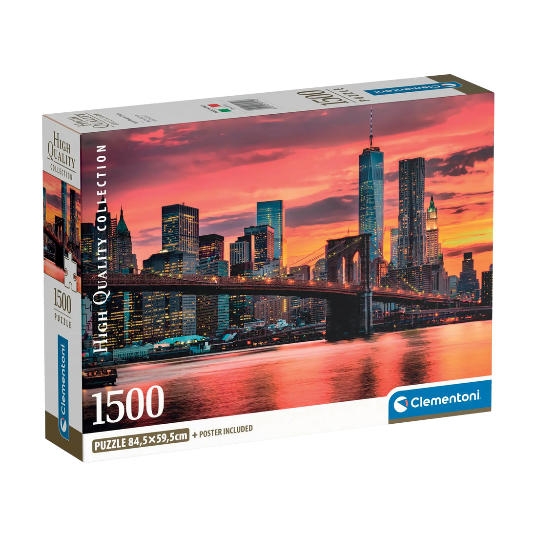 PZ1500: EAST RIVER AU CRÉPUSCULE CLEMENTONI PUZZLES