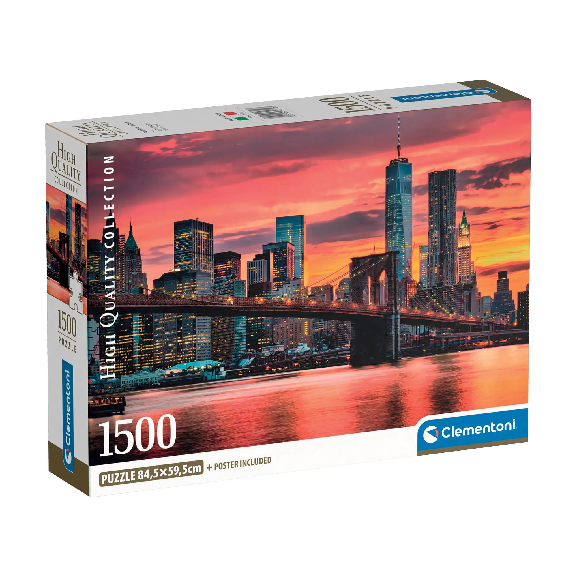 PZ1500: EAST RIVER AU CRÉPUSCULE CLEMENTONI PUZZLES