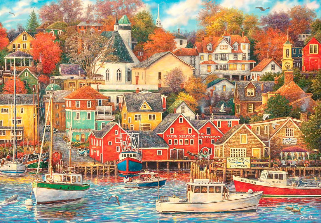 PZ1500: BONS TEMPS AU PORT CLEMENTONI PUZZLES