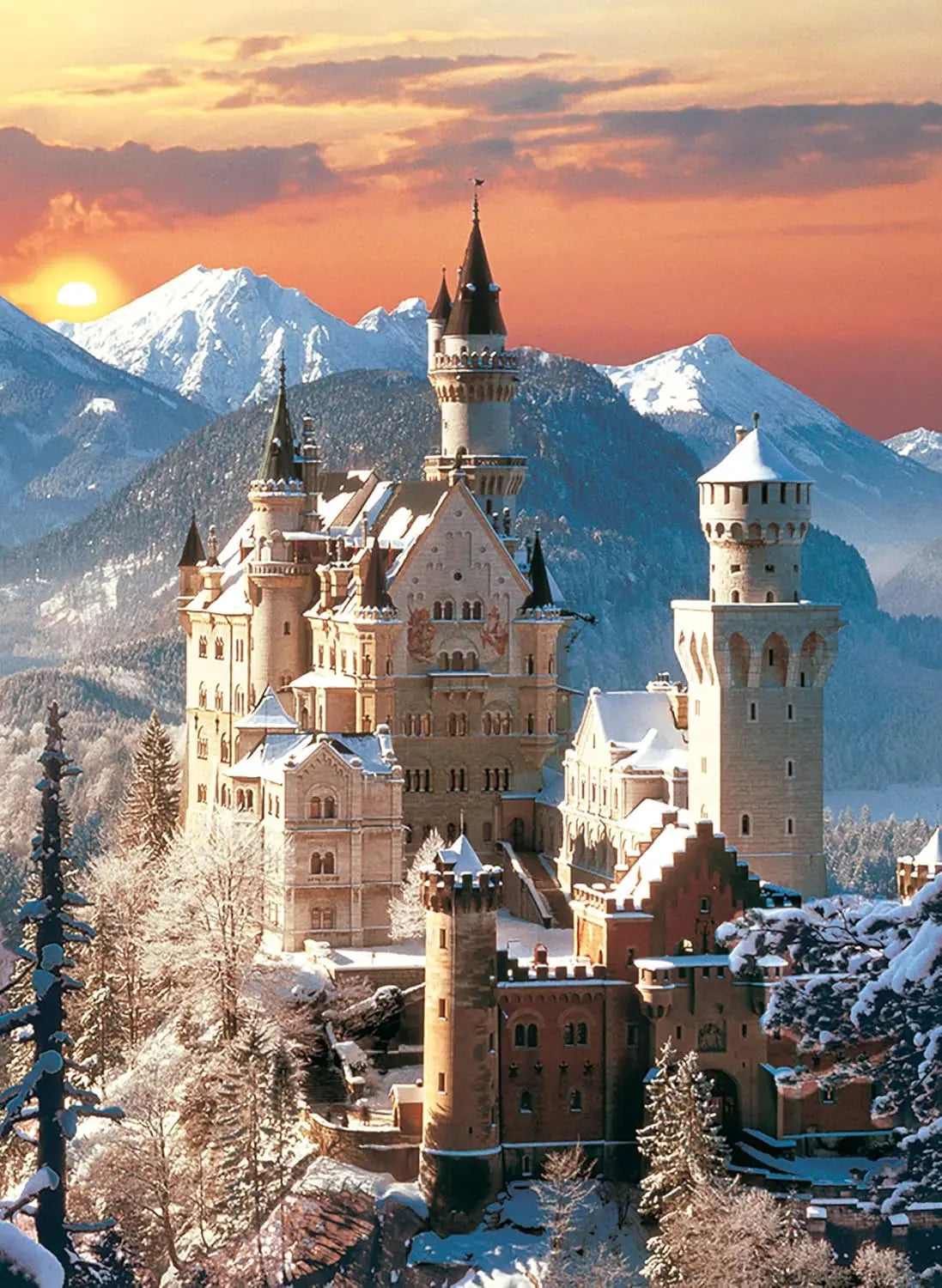 PZ1500: NEUSCHWANSTEIN CLEMENTONI PUZZLES