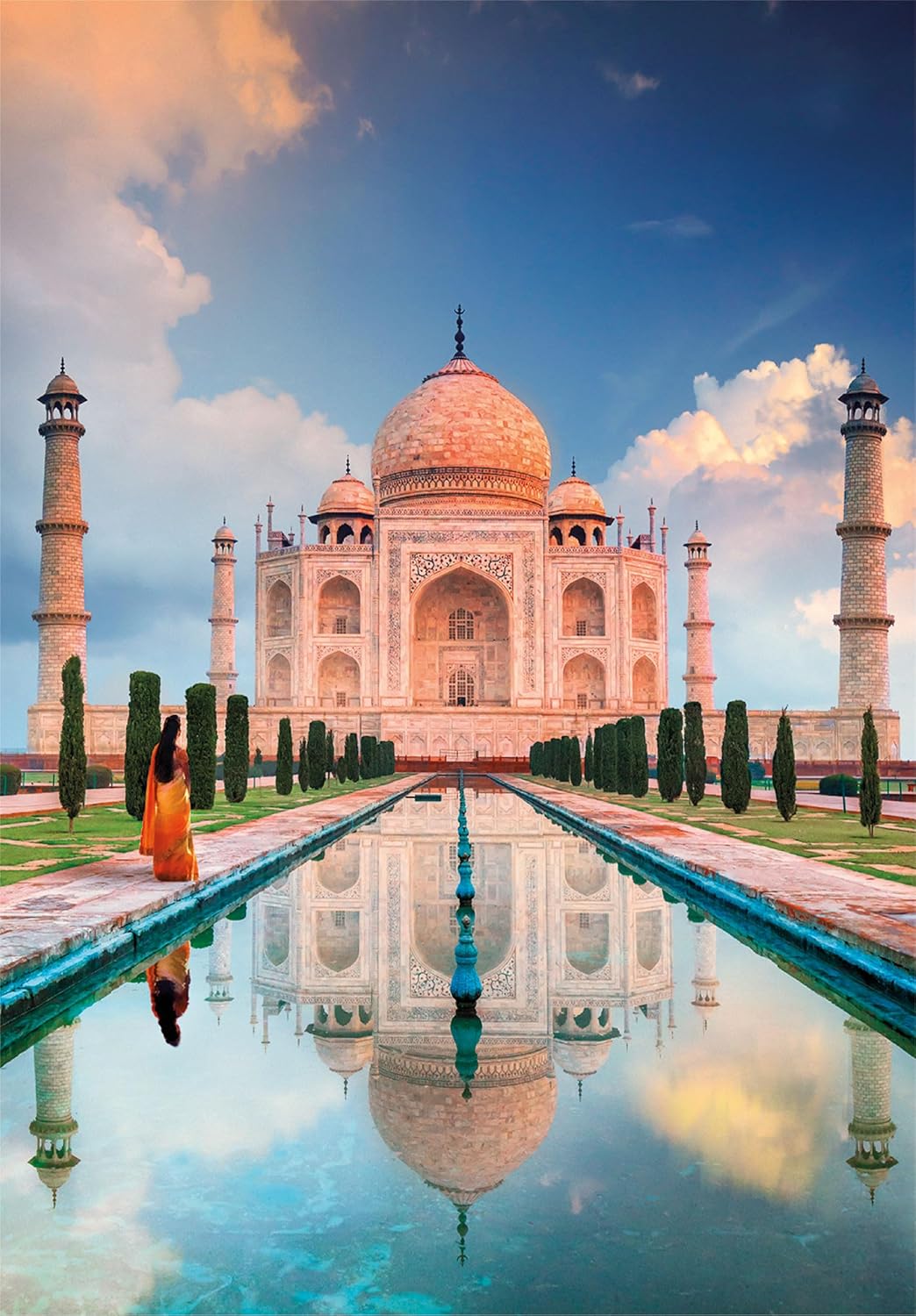 PZ1500: TAJ MAHAL CLEMENTONI PUZZLES