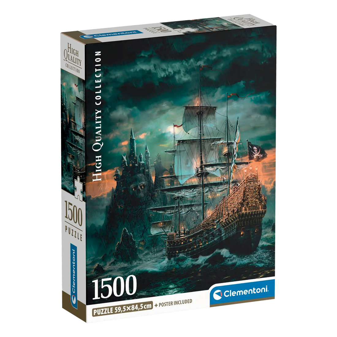 PZ1500: LE BATEAU PIRATE CLEMENTONI PUZZLES