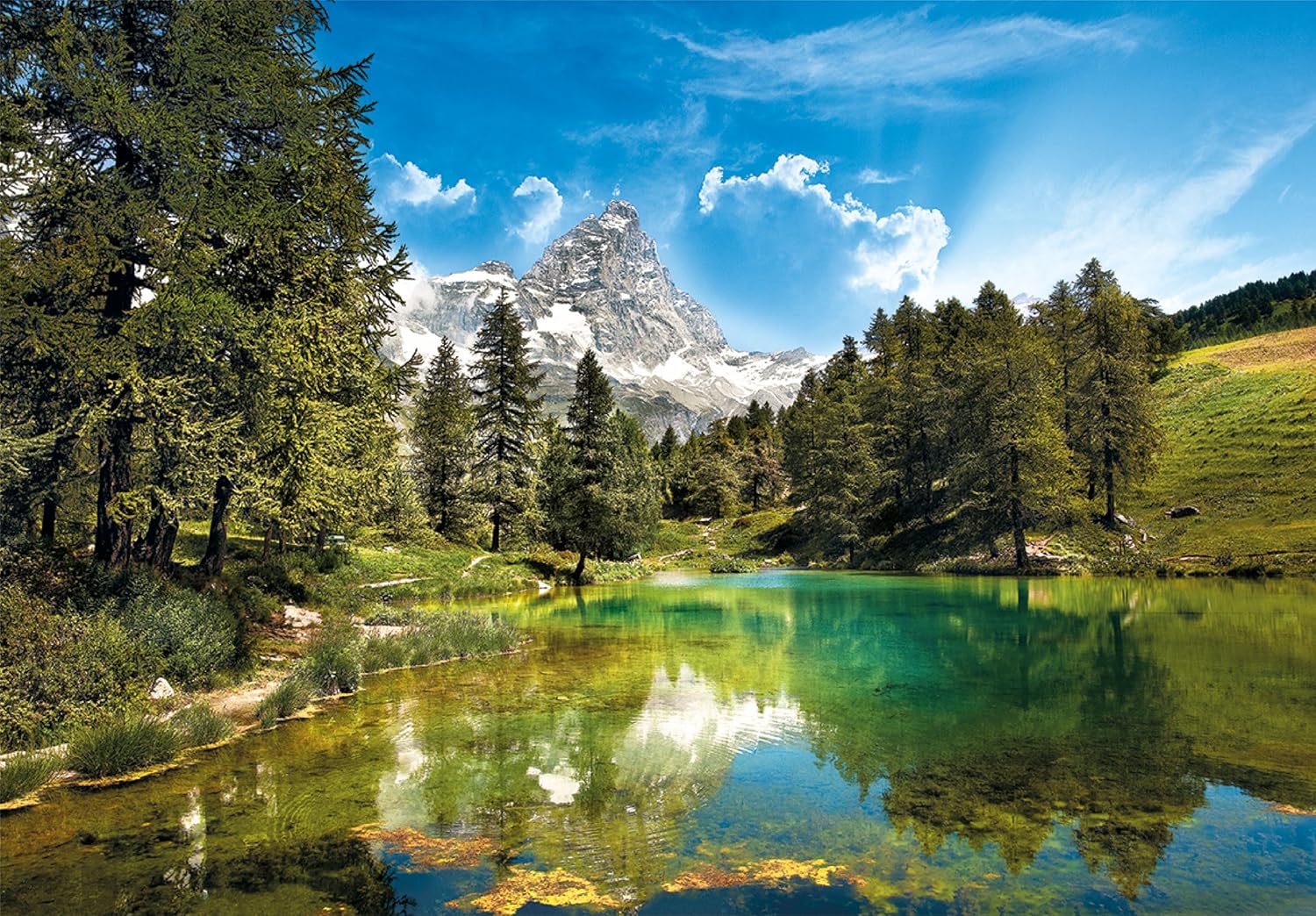 PZ1500: LE LAC BLEU CLEMENTONI PUZZLES