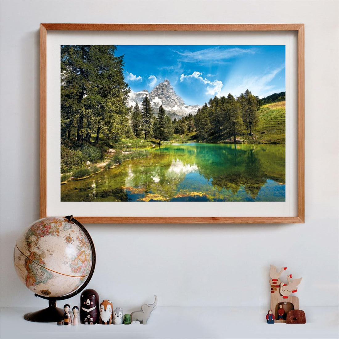 PZ1500: LE LAC BLEU CLEMENTONI PUZZLES