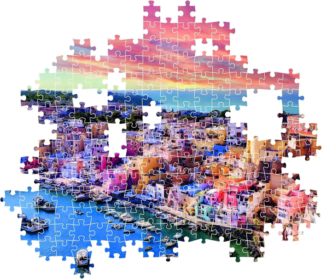 PZ1500: L'ÎLE PITTORESQUE PROCIDA CLEMENTONI PUZZLES