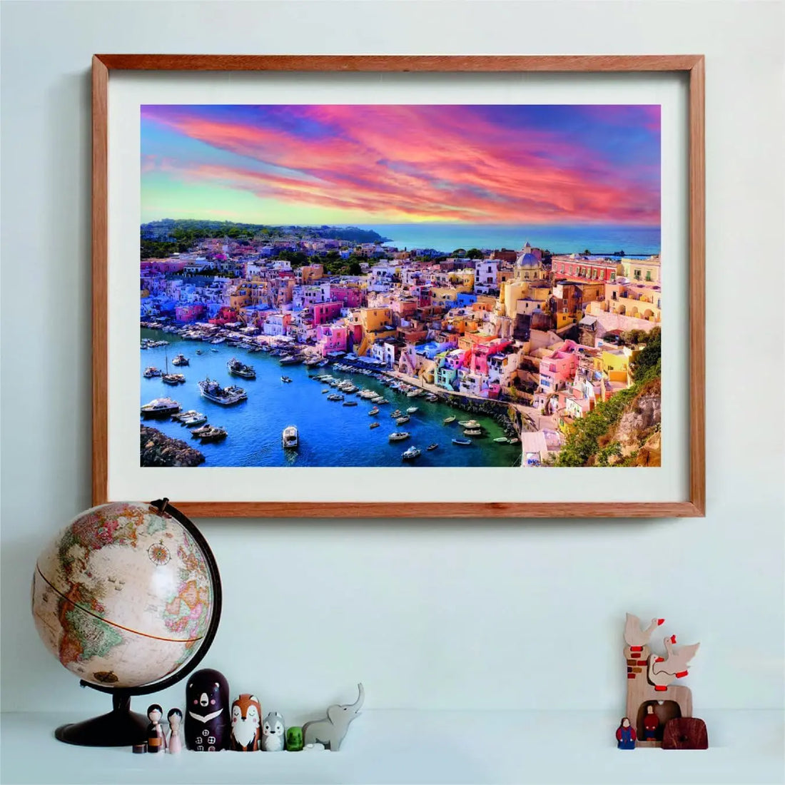 PZ1500: L'ÎLE PITTORESQUE PROCIDA CLEMENTONI PUZZLES