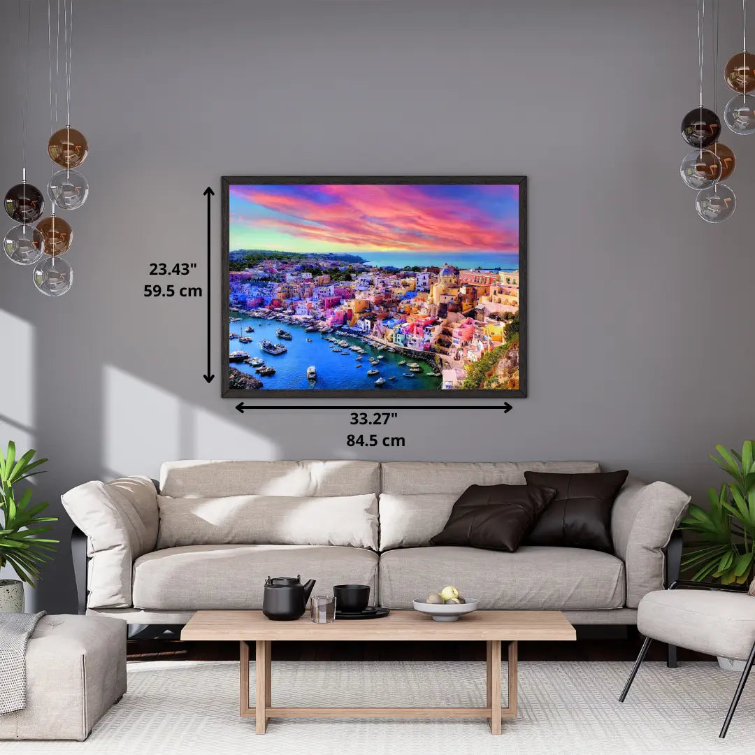 PZ1500: L'ÎLE PITTORESQUE PROCIDA CLEMENTONI PUZZLES