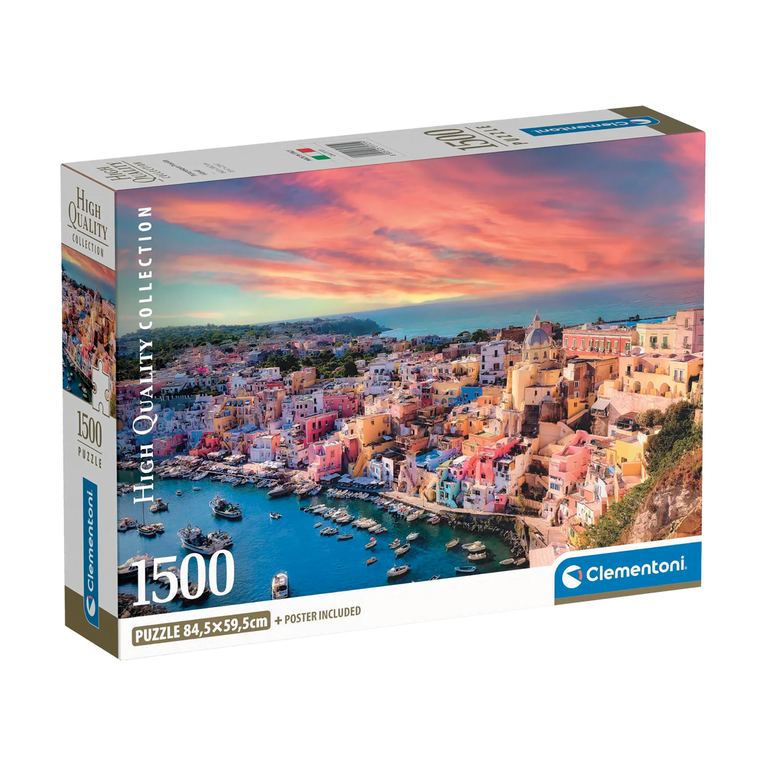 PZ1500: L'ÎLE PITTORESQUE PROCIDA CLEMENTONI PUZZLES