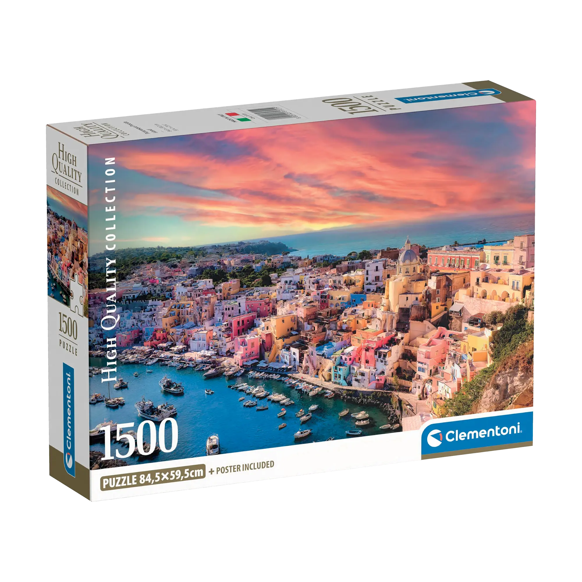 PZ1500: L'ÎLE PITTORESQUE PROCIDA CLEMENTONI PUZZLES