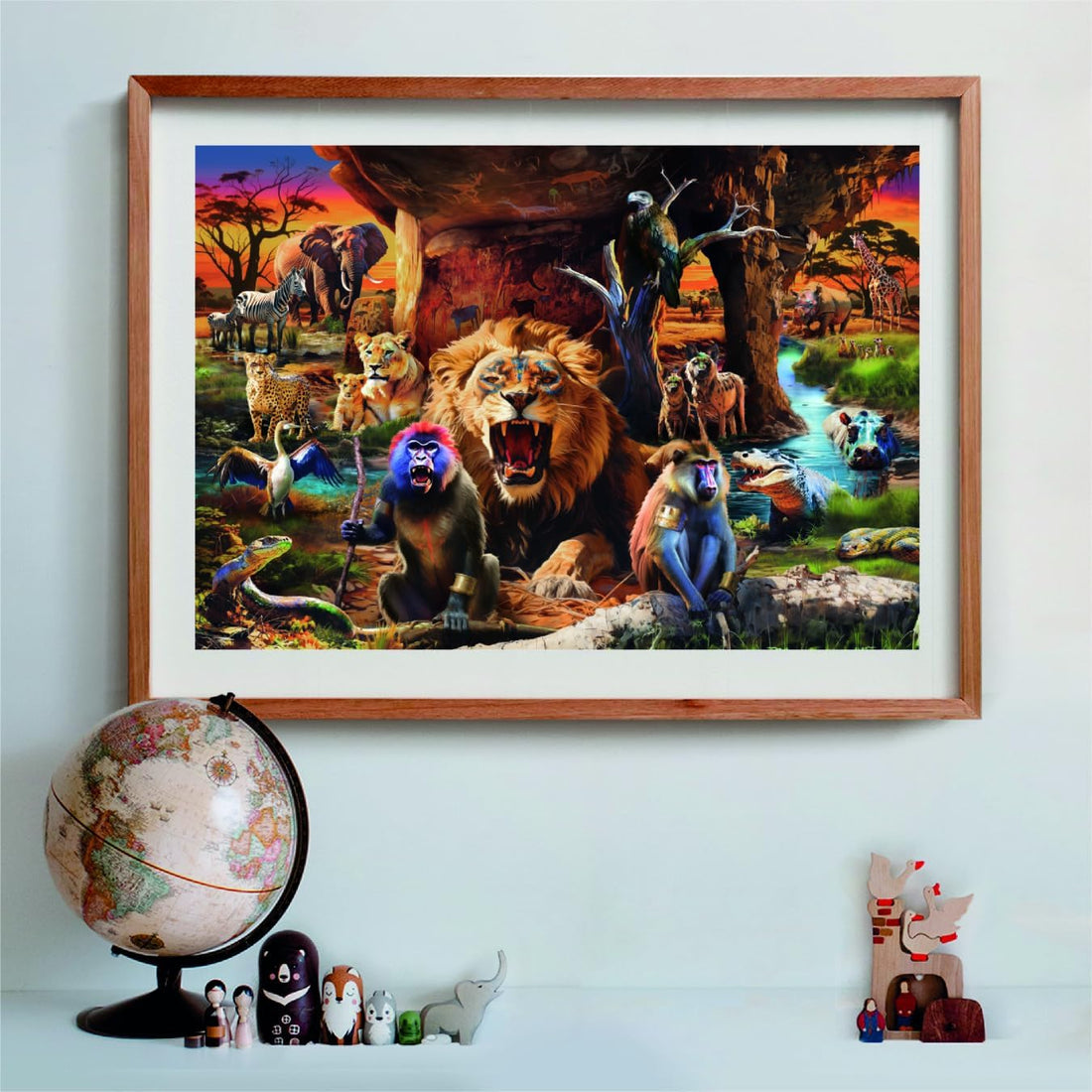 PZ1500: LA SOCIÉTÉ TRIBALE CLEMENTONI PUZZLES