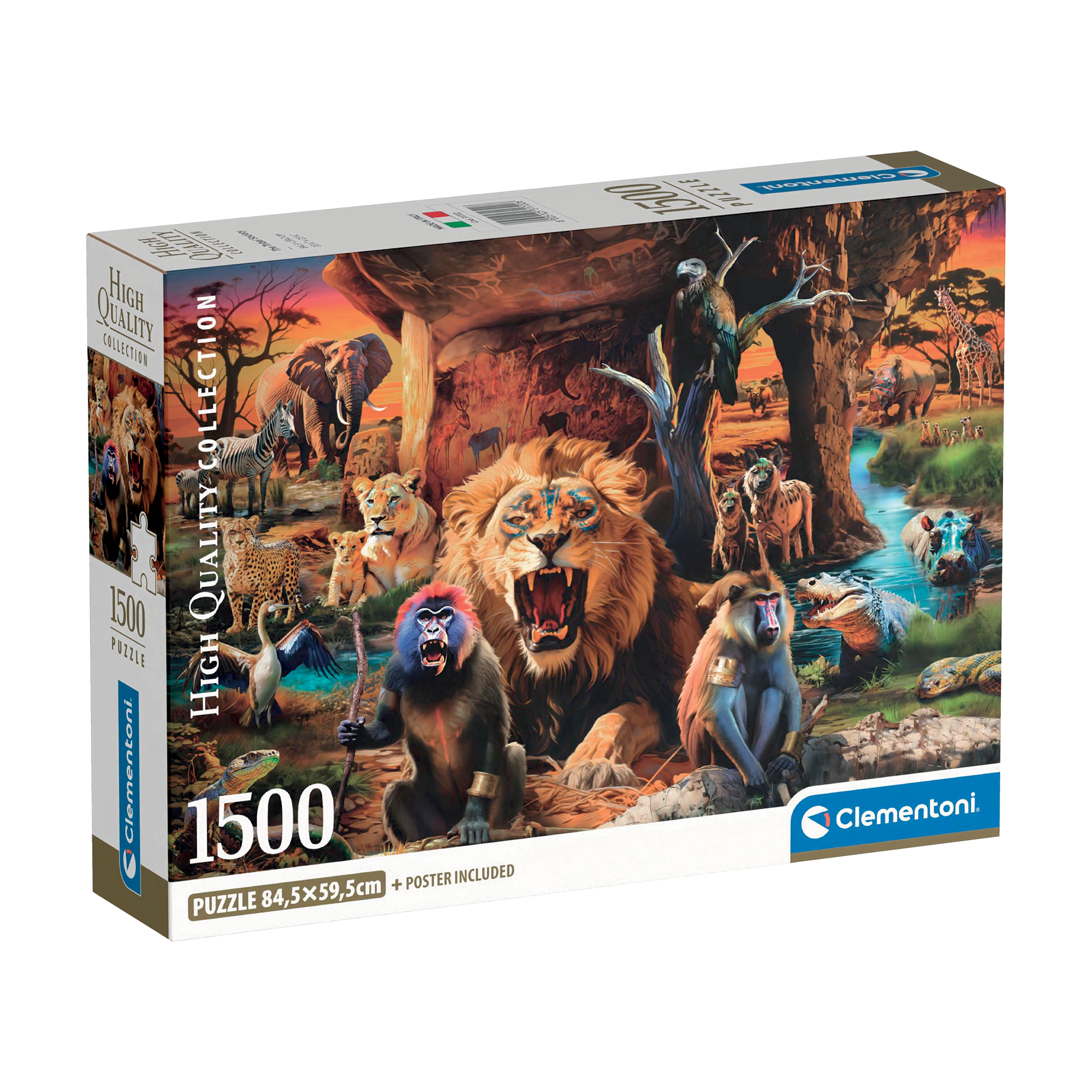 PZ1500: LA SOCIÉTÉ TRIBALE CLEMENTONI PUZZLES