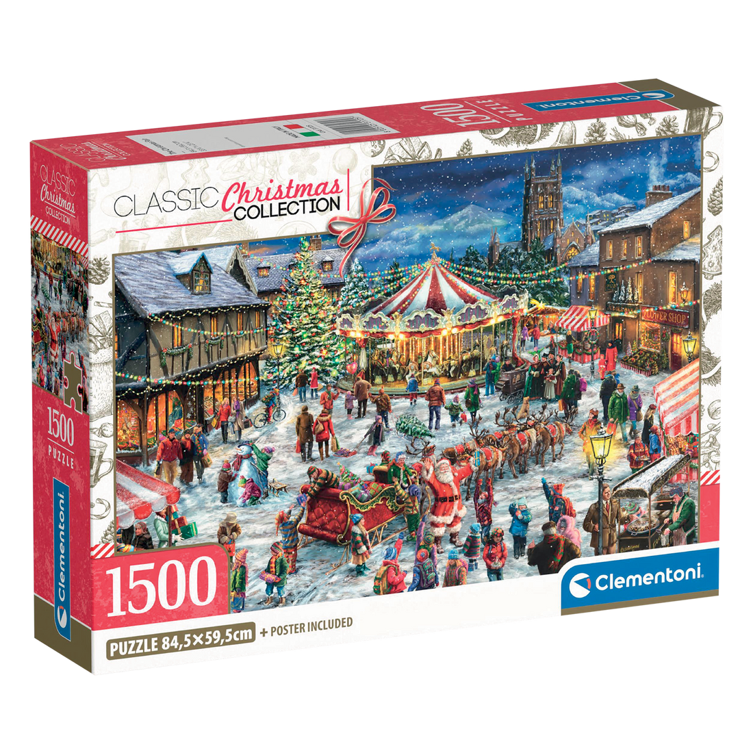 PZ1500: LA FOIRE DE NOËL CLEMENTONI PUZZLES