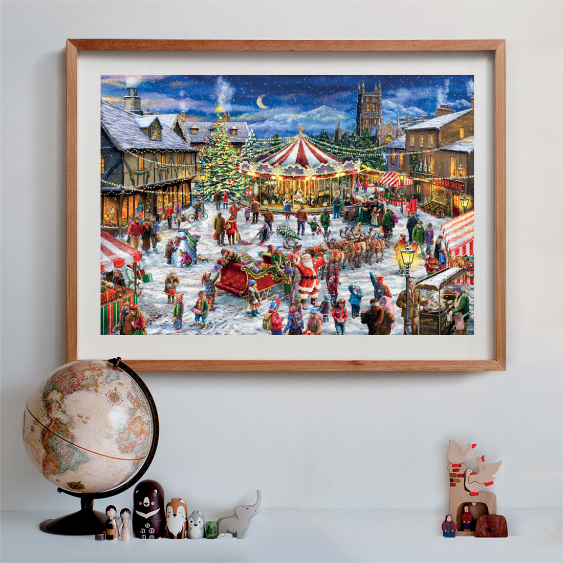 PZ1500: LA FOIRE DE NOËL CLEMENTONI PUZZLES