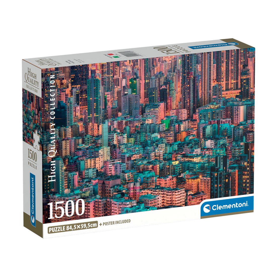 PZ1500: LA RÛCHE, HONG KONG CLEMENTONI PUZZLES