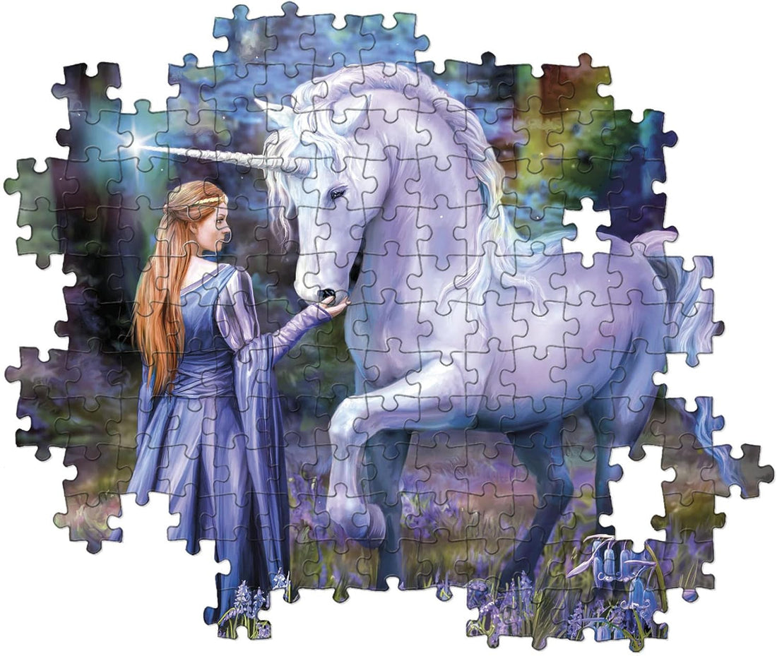 PZ1500: ANNE STOKES: BOIS DE BLUEBELL CLEMENTONI PUZZLES