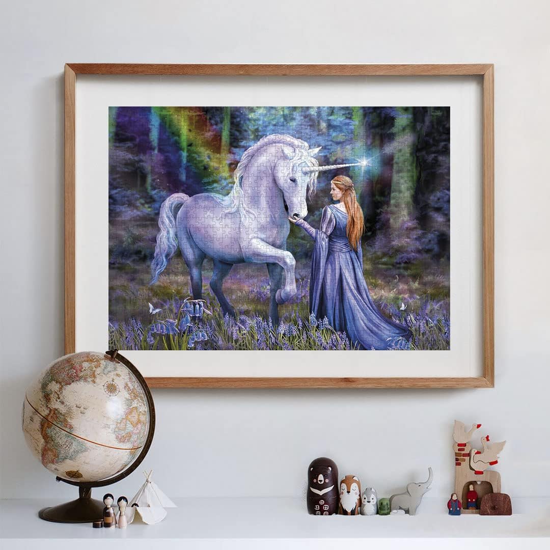 PZ1500: ANNE STOKES: BOIS DE BLUEBELL CLEMENTONI PUZZLES