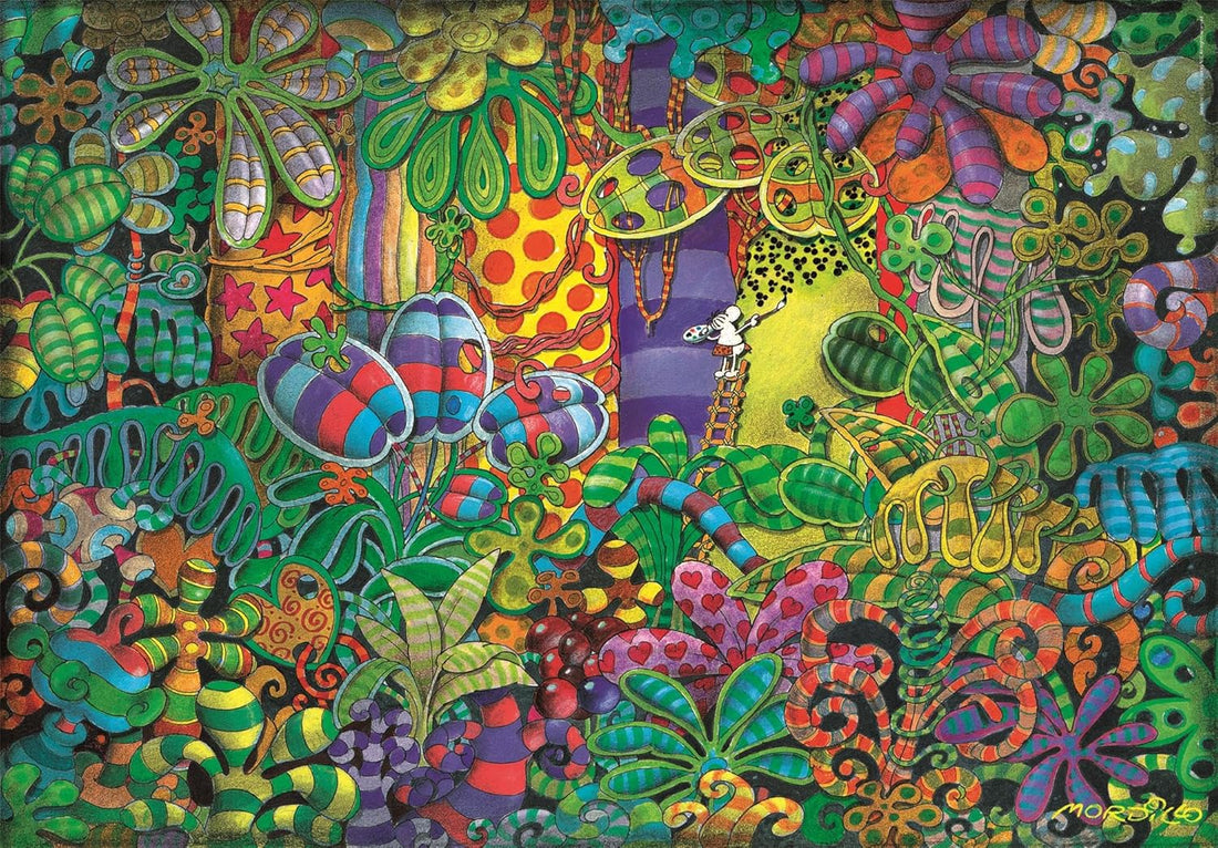 PZ1500: MORDILLO: MULTICOLOURED PLANTS