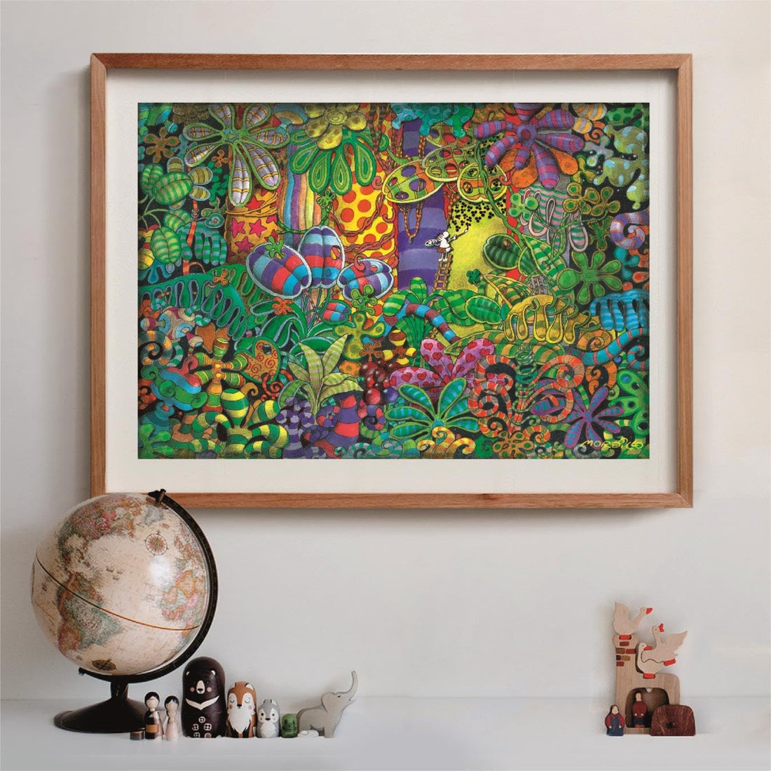 PZ1500: MORDILLO: MULTICOLOURED PLANTS