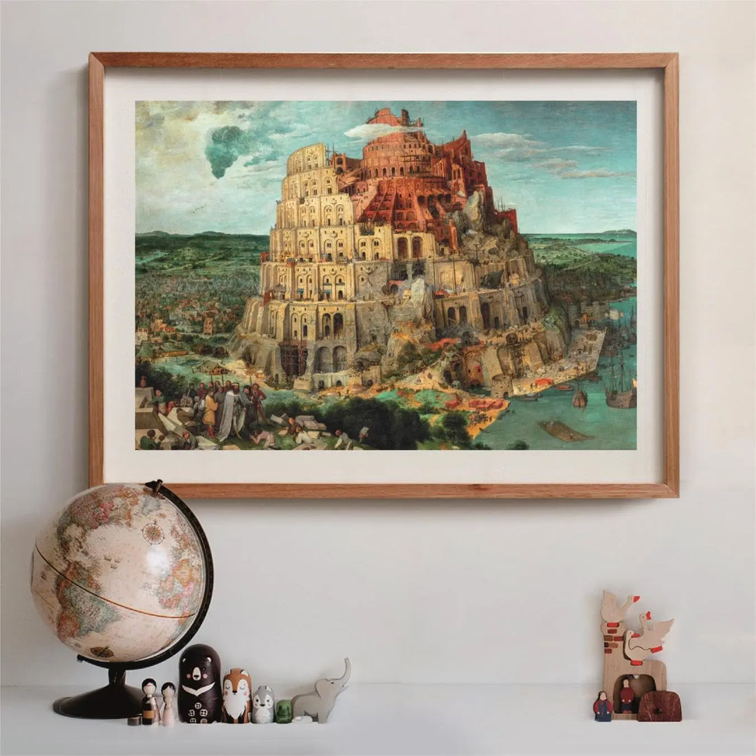 PZ1500: MUSEUM: LA TOUR DE BABEL - BRUEGEL CLEMENTONI PUZZLES