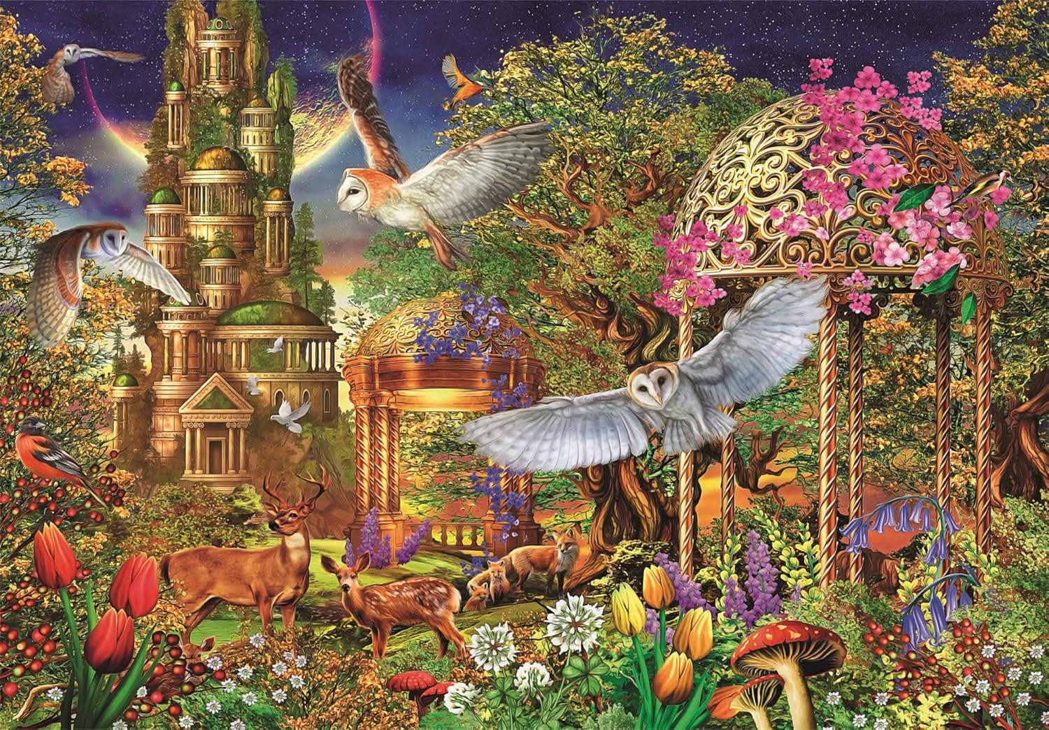 PZ1500: JARDIN DE FANTAISIE BOISÉ CLEMENTONI PUZZLES