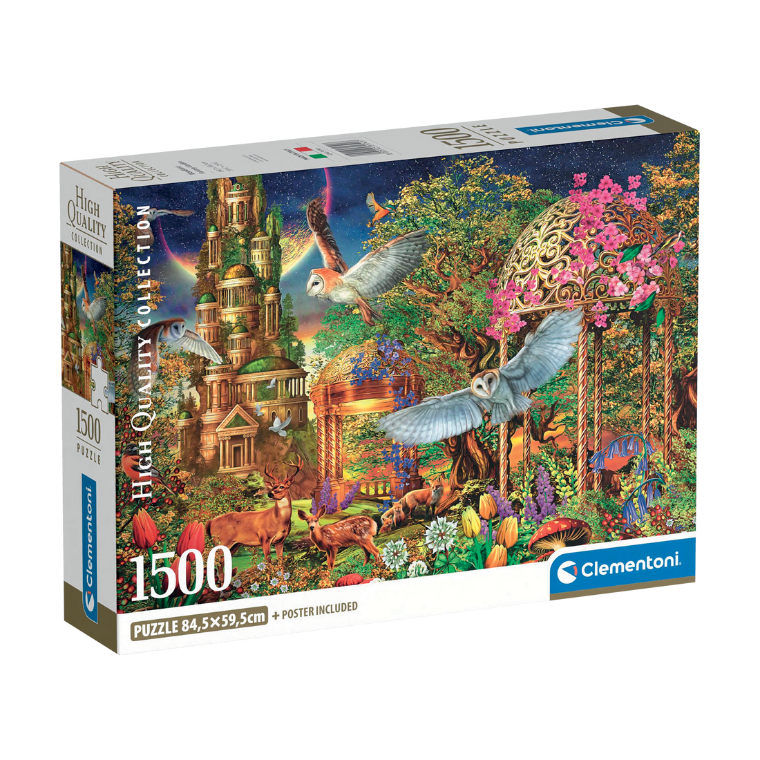 PZ1500: JARDIN DE FANTAISIE BOISÉ CLEMENTONI PUZZLES