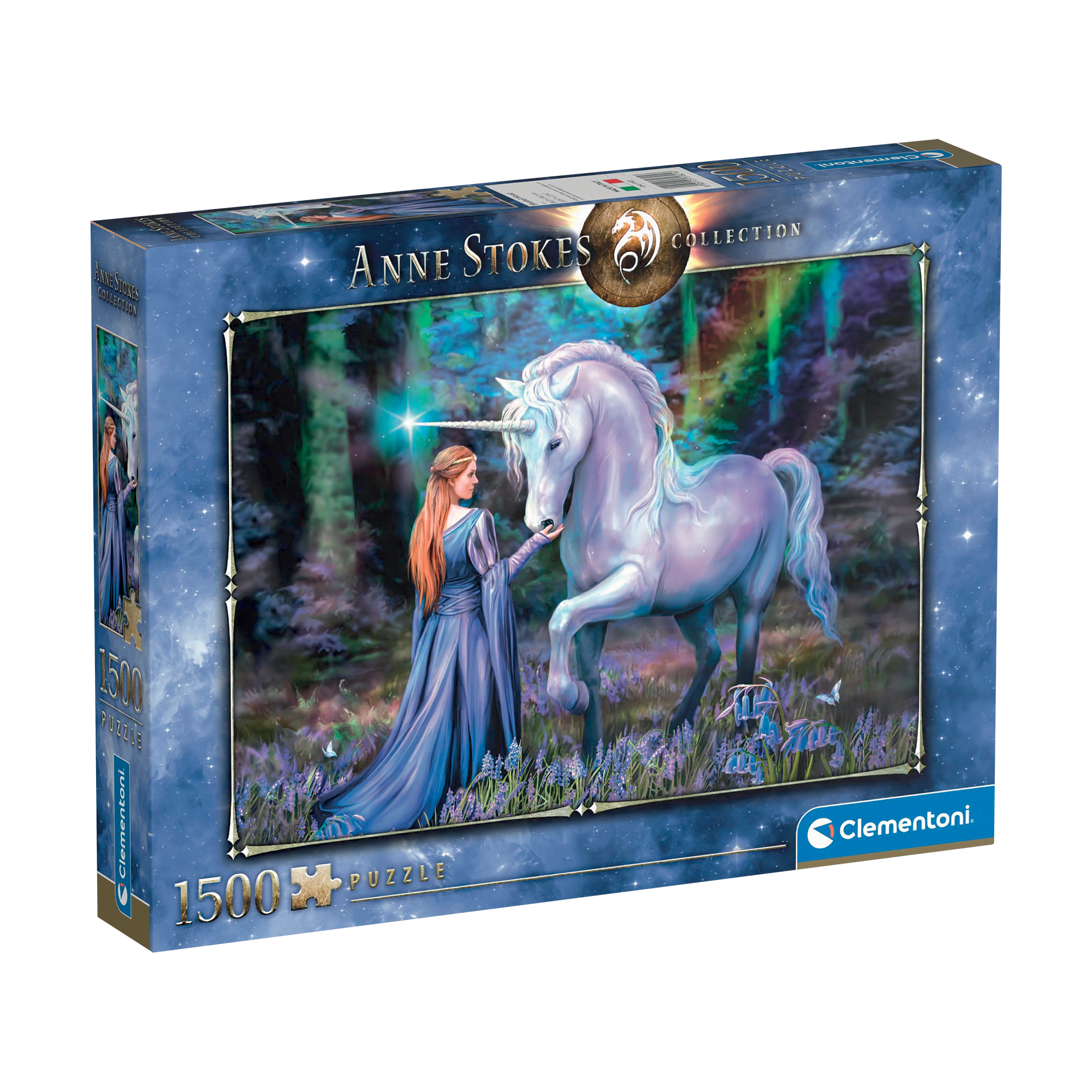 PZ1500: BOIS DE BLUEBELL - ANNE STOKES CLEMENTONI PUZZLES