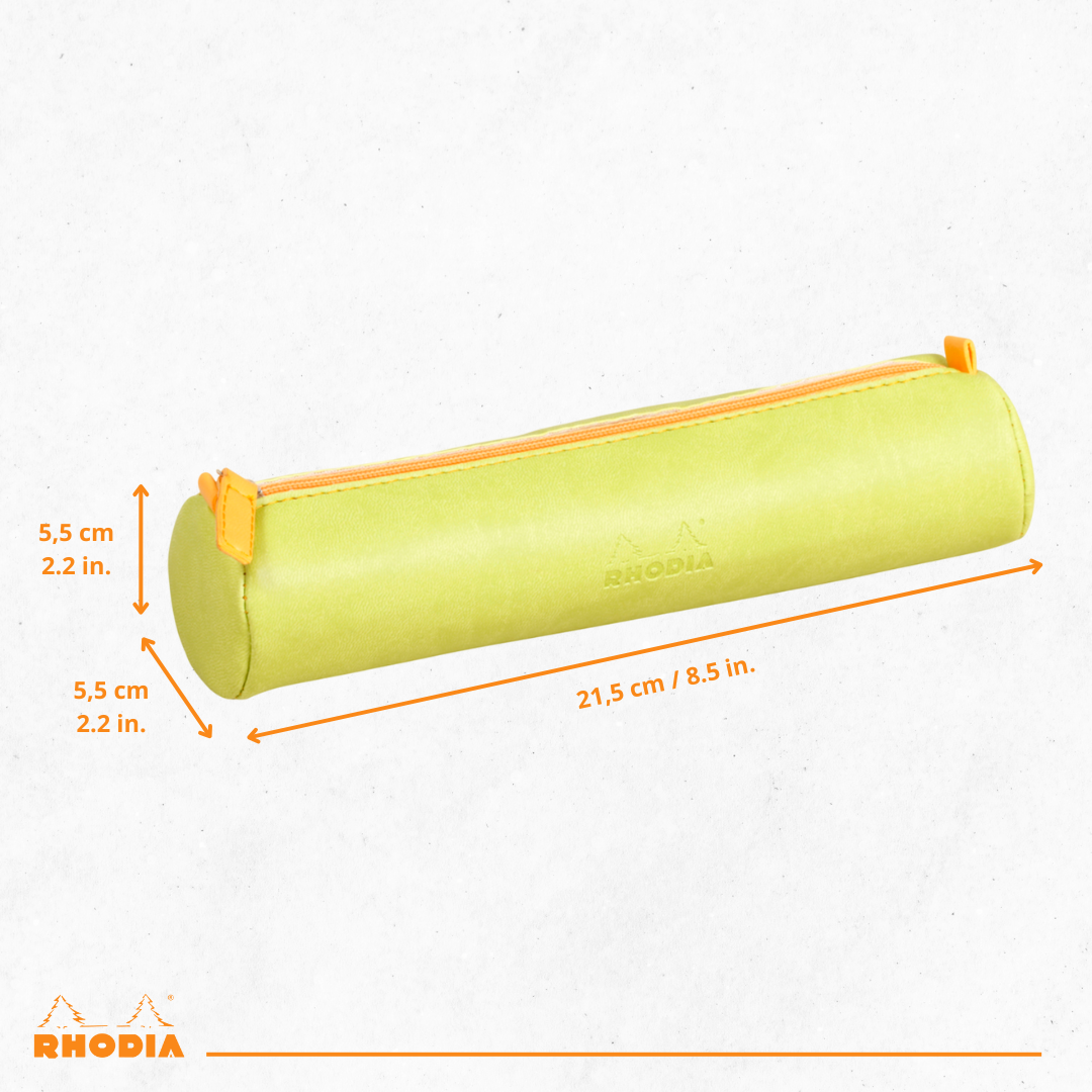 Rhodiarama Trousse Ronde -   Vert Anis RHODIA